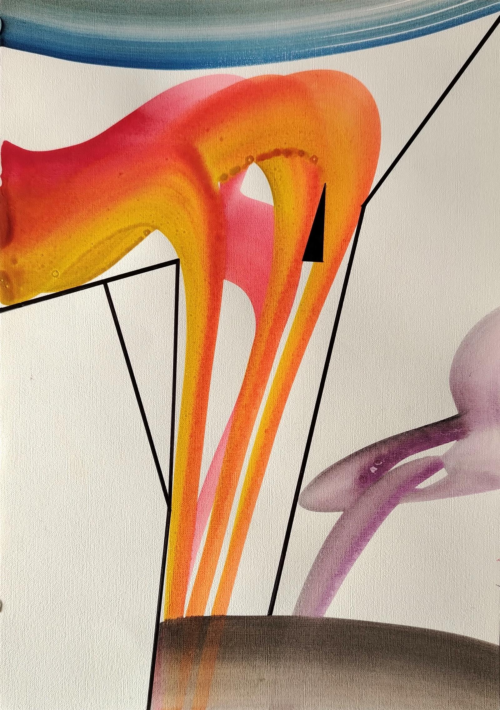 Terr�? | 2024 | 42 x 29,7 | Acquerelli e biro bera su carta da 350 gr.