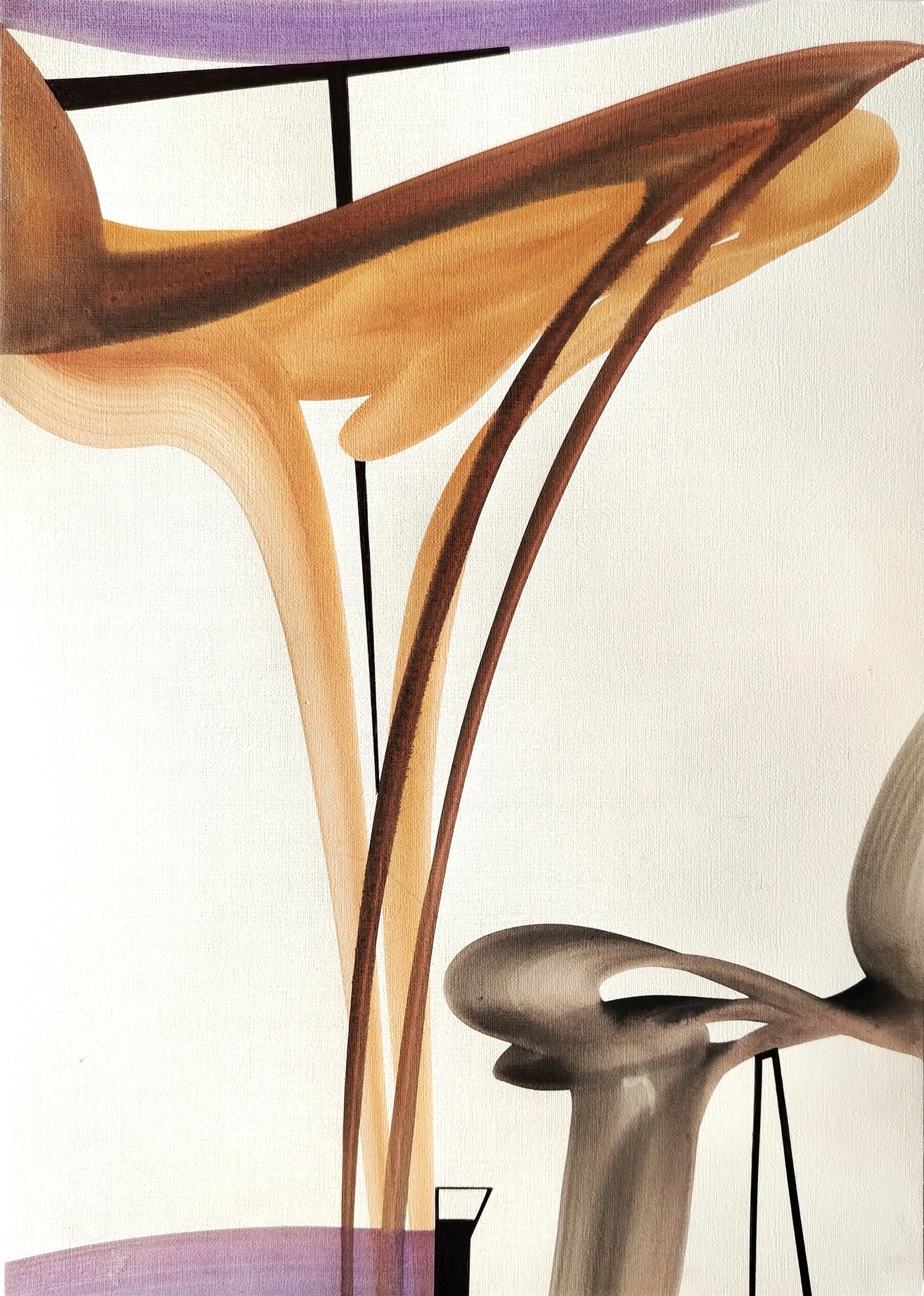 Terr�? | 2024 | 42 x 29,7 | Acquarelli e biro nera su carta di cotone da 350 gr.